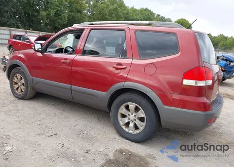 2009 Kia Borrego Ex V6 из США, поврежденный, VIN KNDJJ741595025120